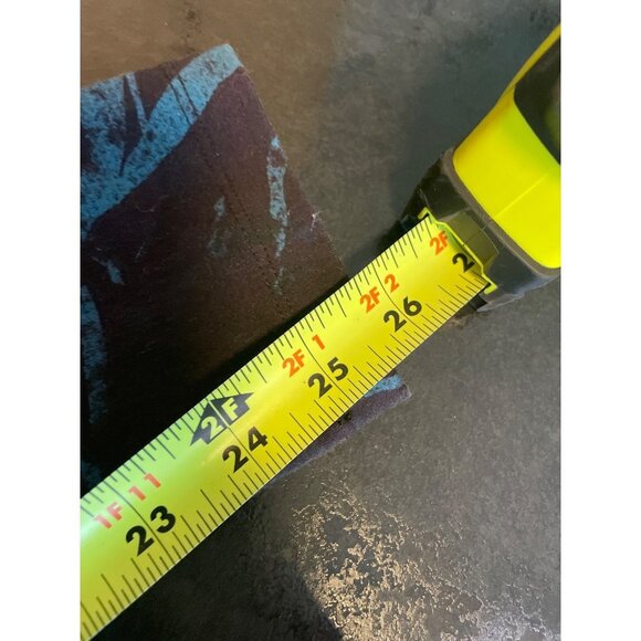 Soft Surrounding Blue Black Tropical Pattern Athletic Yoga Pants Sz M - Picture 10 of 10